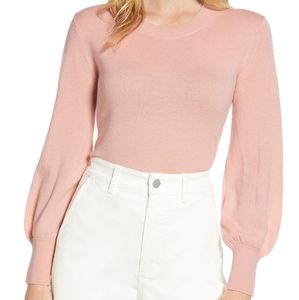 Everlane Cashmere Lantern Sweater NWT